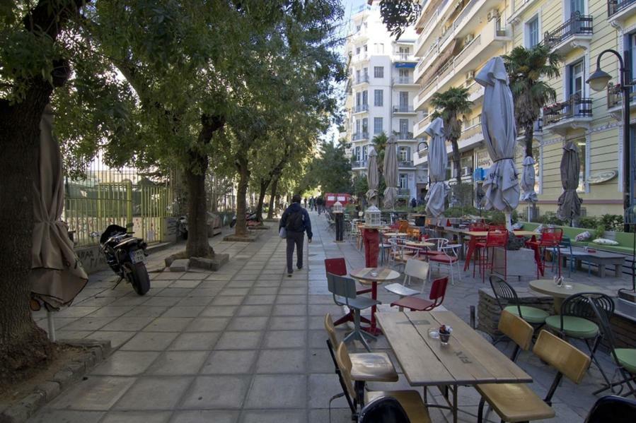 City Center Landmark House Tesalonika Bagian luar foto